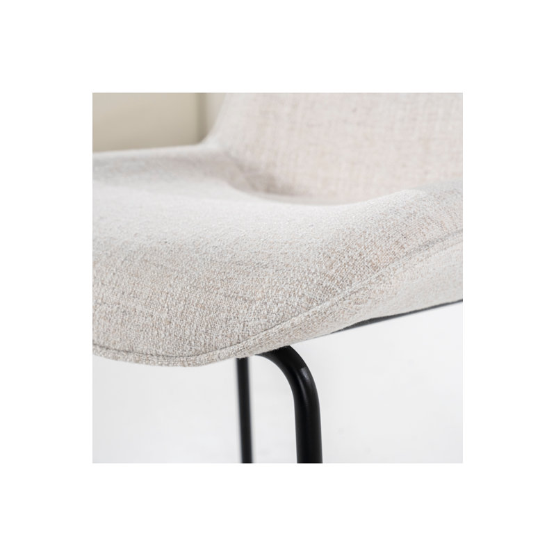 Dining Chair Upholstered Dining Chair, White