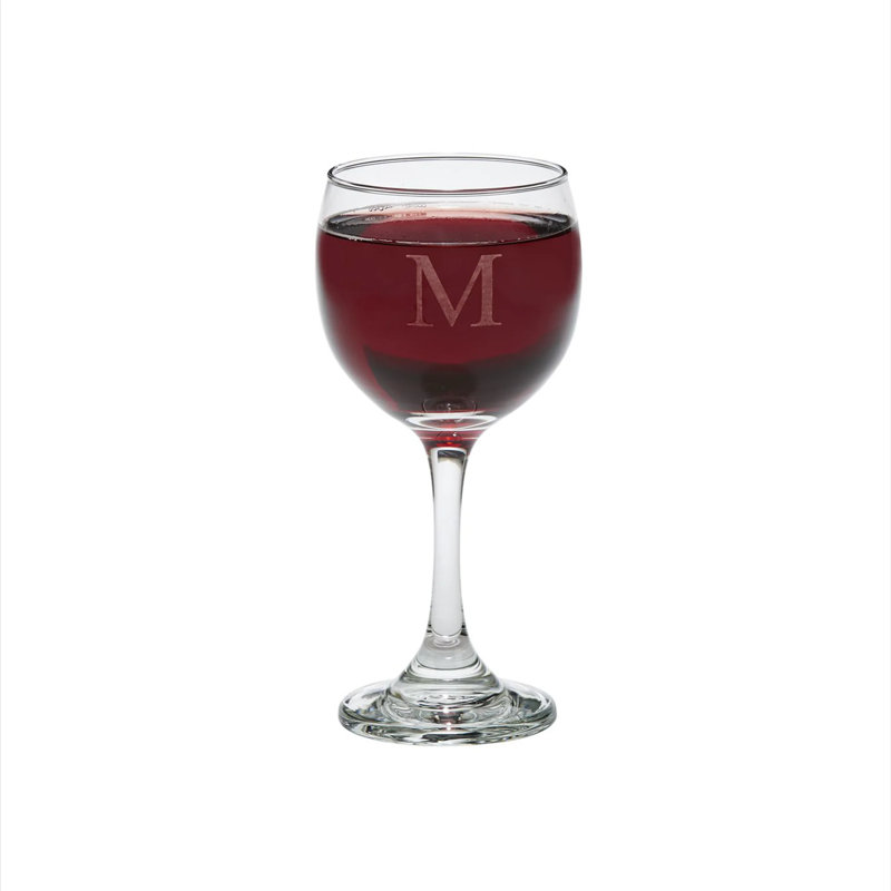 12 verres à pied en verre
