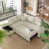 Beige Polyester Blend
