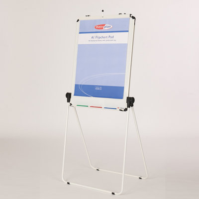 Symple Stuff Folding Adjustable Metal Flipchart Easel