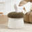 20" Upholstered Chenille Ottoman with Storage-595476633