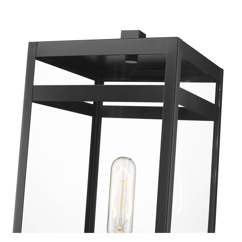 Sylmar Transparent Pier Mount Light, 19.5" H x 7.5" W x 7.5" D