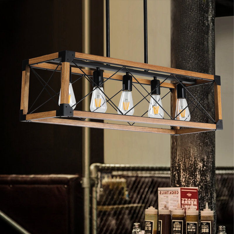 5- Living Area In Magnificence - Rustproof, Adjustable Height, Walnut+Black Ceiling Grandeur For Anywhere Rust,