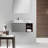Shelley 42" Wall-Mounted Single Bathroom Vanity Set