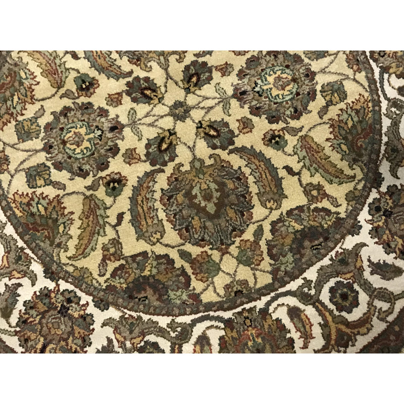 Trinity One-of-a-Kind Round 4'2" X 4'2" Hand Knotted Area Rug