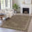 Machine Washable Indoor/Outdoor Xhevrie Chocolate Rug-111820097