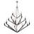 Avangaline 18 - Light Dimmable Tiered Chandelier-332243758