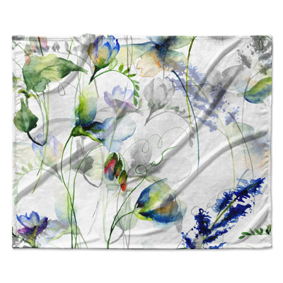 Sweet Flowers Polyester Comforter