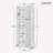 Storage Cabinet with Two Doors for Bathroom-175236814