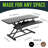 TechOrbits Black 42" Standing Desk Riser