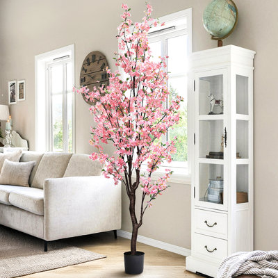 Artificial Cherry Blossom Tree in Pot