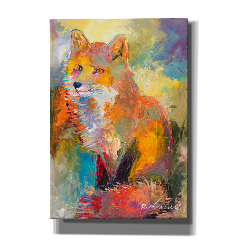 «Fox» par Richard Wallich, H 26 po x l 18 po x P 0,75 po