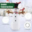 Le bonhomme de neige de Noël Aisle® 4,8 pi avec 120 lumières DEL pliables