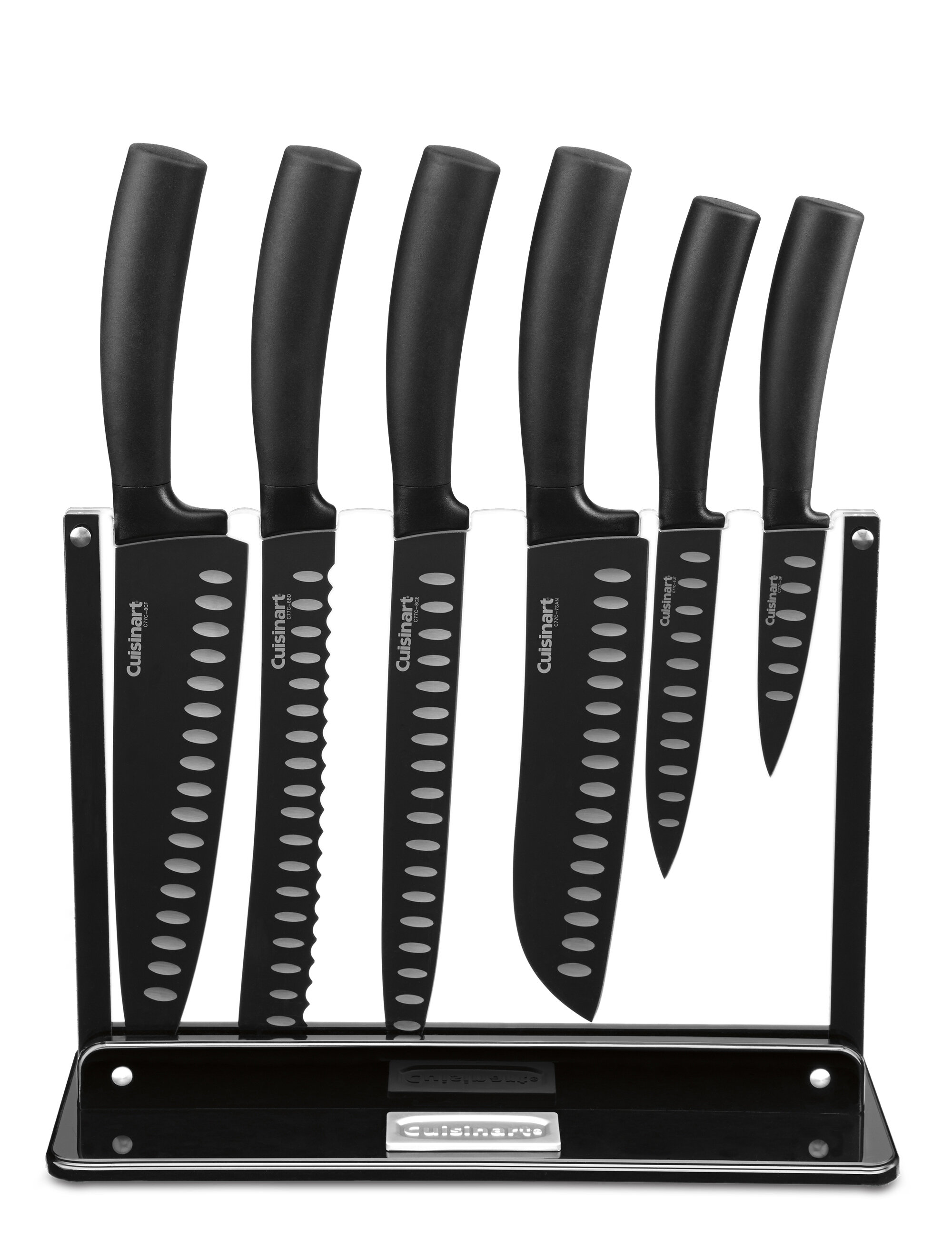 Cuisinart 7 Piece Cutlery Set with Acrylic Stand & Reviews