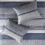 Édredon 7 pièces grand bleu marine - Délicat éblouissant de luxe-117429516-117429515