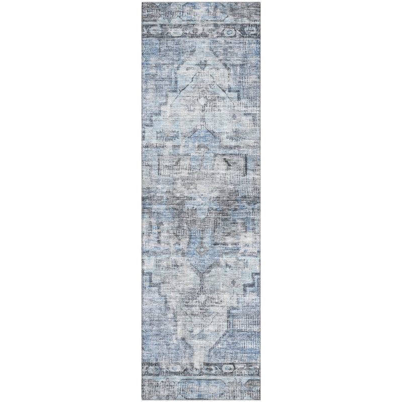 Tapis de qualité supérieure lavable à la machine AMF1729, Tapis de couloir 2 pi 3 po x 7 pi 6 po