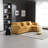 Oversized Sectional Sofa Cloud Couch for Living Room, Modern Chenille L Shaped Couch, Comfy Modular Sofa Sleeper with Moveable Ottoman & Memory Foam-2134163866