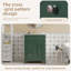 Meuble-lavabo moderne 24 po avec lavabo en céramique - Armoire de rangement à 2 tiroirs avec portes à fermeture en douceur-116550230