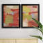 Bright Costa I - ensemble de 2 peintures sur toile encadrées-1754875586-1754875589
