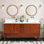 72" Novak Double Bathroom Vanity Set with Oval Undermount Sinks-79111857-79111858-79111860