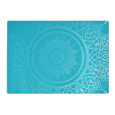 Ornamental Circles in Twilight Chopping Board