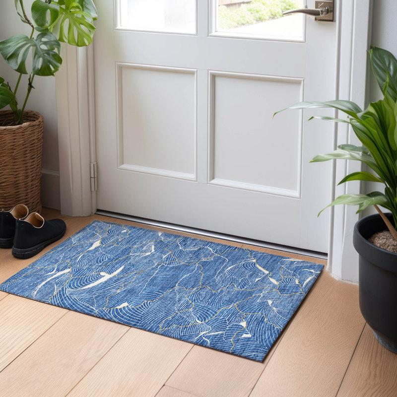  Machine Washable Indoor/Outdoor Chayden ACN1048 Rug, Rectangle 1'8" x 2'6"