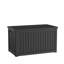 Coffre de terrasse verrouillable en résine 330 gallons-134200629