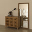 Miroir pleine grandeur rectangulaire en bois massif
