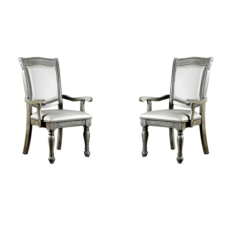Chaise Alissah, Beige, Gris