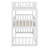 Twin-Sized Triple-Layer Rubber Wood Bunk Bed Fully Equipped With Ladders And Guardrails-1620661494