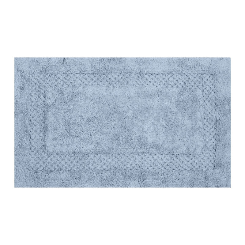 Antigona Soft Bath Rug, 21" W x 34" L, Blue