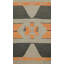 Tapis géométrique moderne 6 x 9 pour espaces contemporains