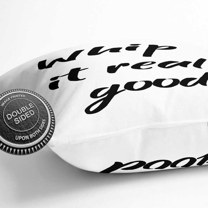 Whip It Real Good Scatter Cushion, 55cm H x 55cm W x 20cm D