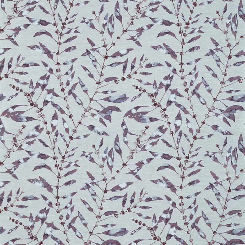Chaconia Fabric, Berry/Heather