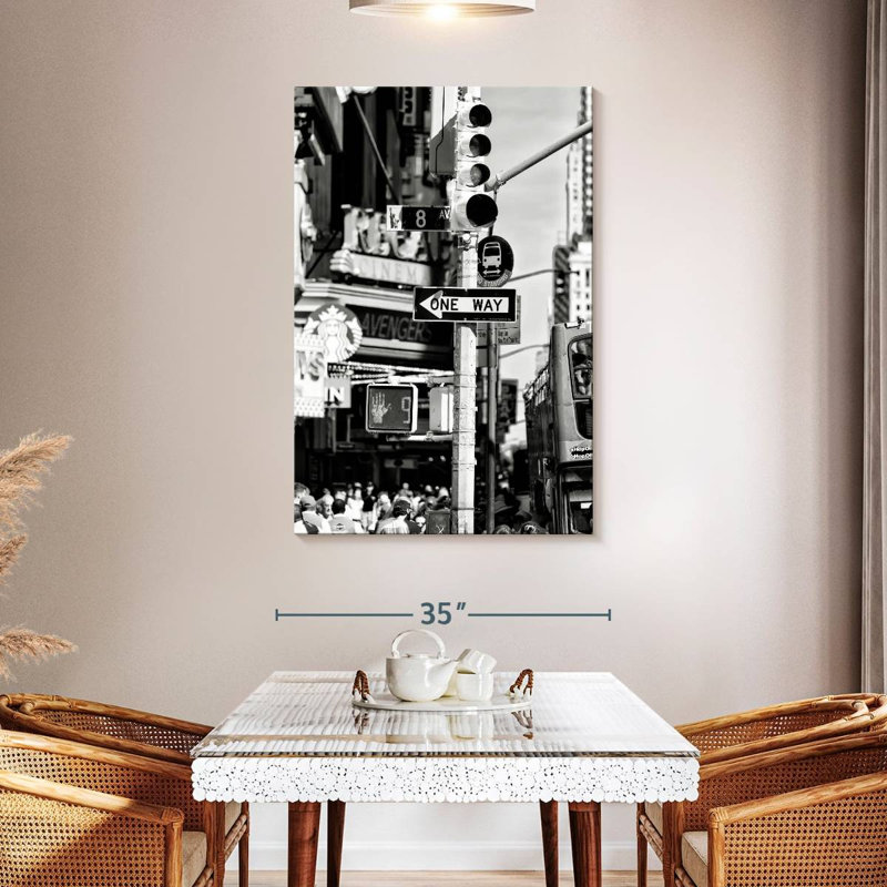 Aime Traffic Light Times Square, 48" H x 32" W