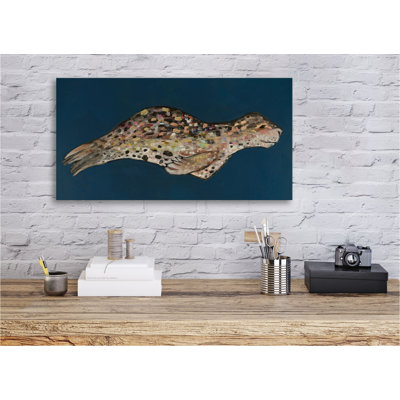 «Leopard Seal» - Impression sur toile tendue