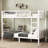 Metal Full XL Over Full XL Bunk Bed for Teens and Adults, Space-Saving, Noise-Reduced, No Box Spring Needed