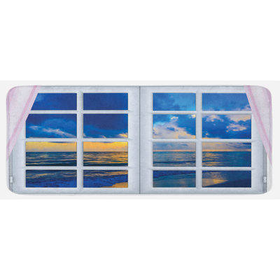 Tapis de cuisine paysage
