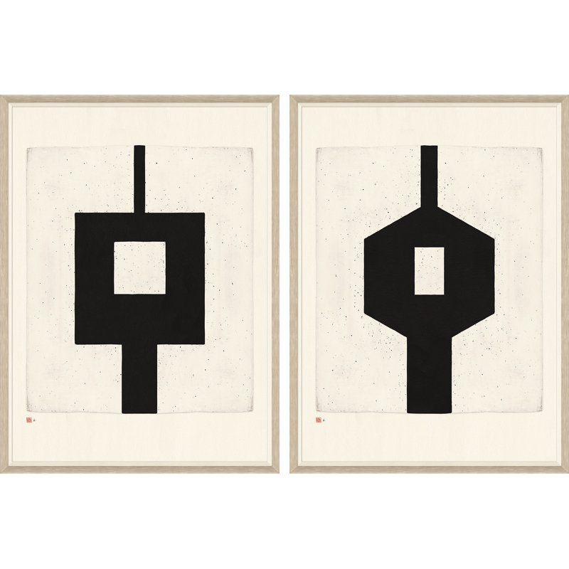 Centered I & II Giclee Print by Carrier And Company