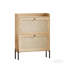 Armoire de rangement étroite pour chaussures