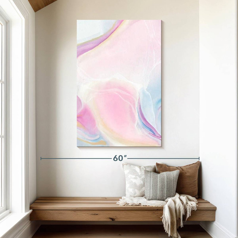 Avery Marbled Prism I, 48" H x 32" W
