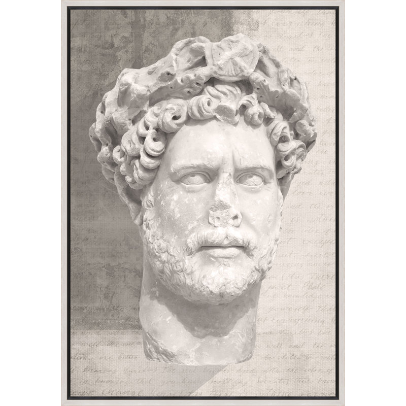 Greek Statue III Print by David Brown, Image Brush Gel, 45.75" H x 31.75" W