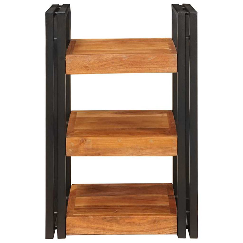 38cm W Solid Wood Bedside Table