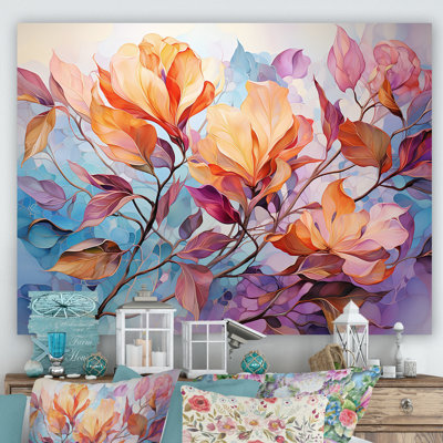 «Dreamy Colorful Foliage I», reproduction sur toile