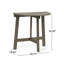 Table bistro d'extérieur pliante demi-ronde-44525029