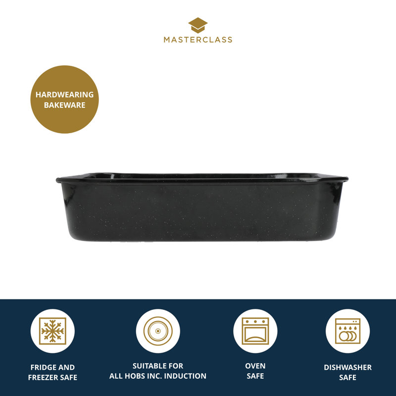 MasterClass Professional Non-Stick Stainless Steel Roasting Pan