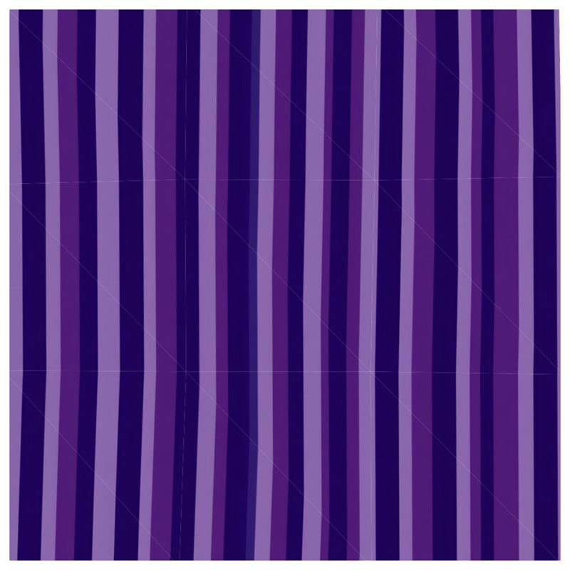 Édredon à rayures moderne, Édredon grand, Rayures mauves