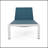 Aluminum Frame Mesh Chaise Lounge With Adjustable Backrest And Wheels For Easy Mobility,  For Outdoor Relaxation.-967389438