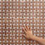 Sentier Des Cotto X 10 po Carreau de mosaïque en porcelaine tressée os-116015031