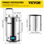 Bouilloire en acier inoxydable 9,2 gallons VEVOR